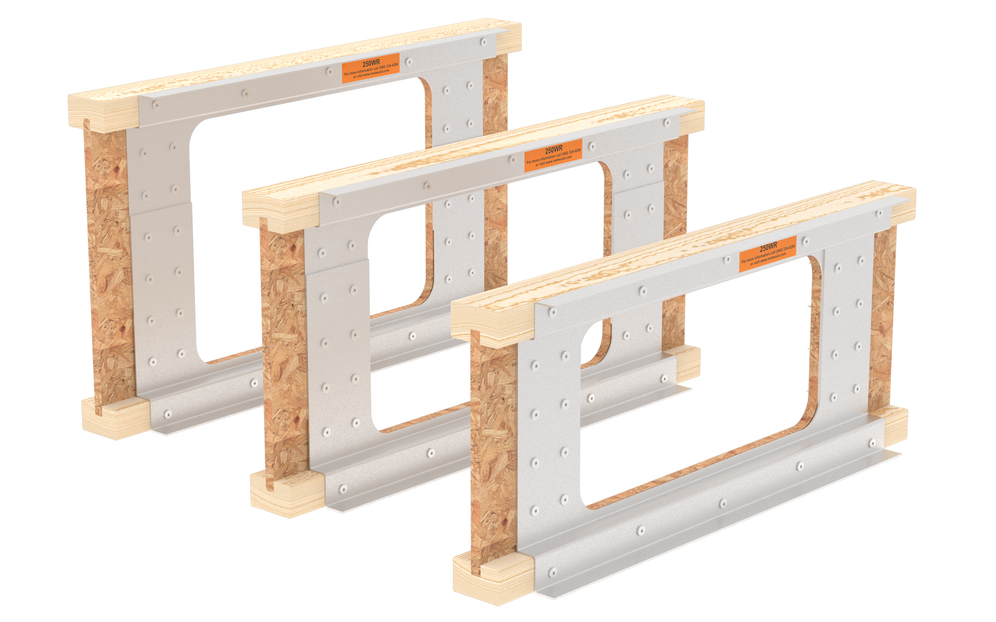 I-Joist Repair Web Reinforcer 250 WR By Metwood