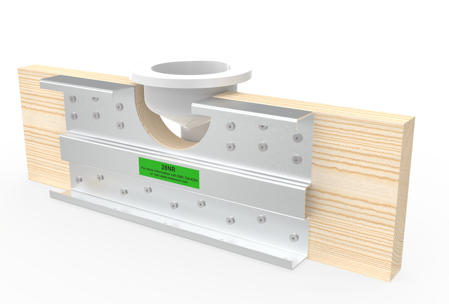 Joist Repair Notch Reinforcer 28NR By Metwood