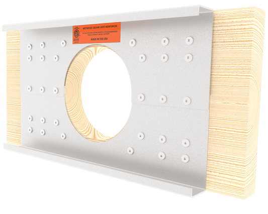 Joist Repair Hole Reinforcer 2810HR By Metwood