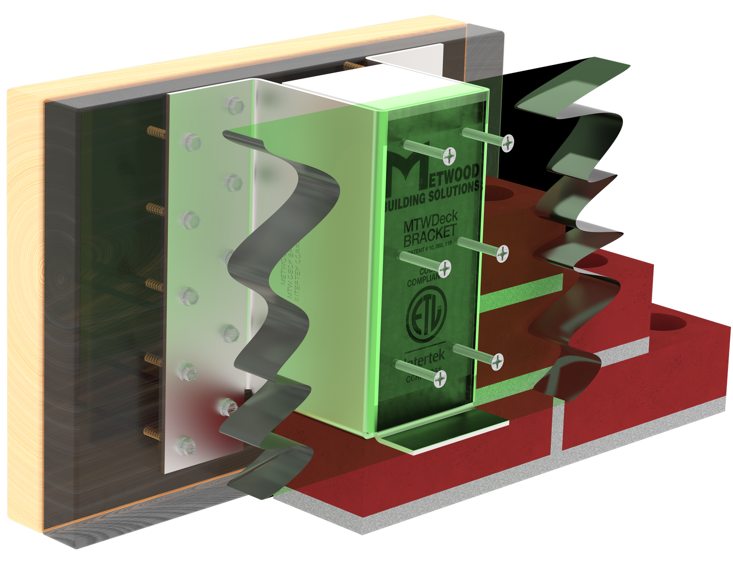 MTWDeck Ledger Bracket