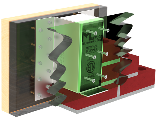 MTWDeck Ledger Bracket